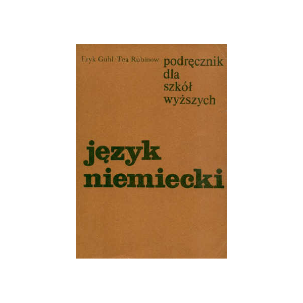 Język niemiecki Podręcznik dla szkół wyższych