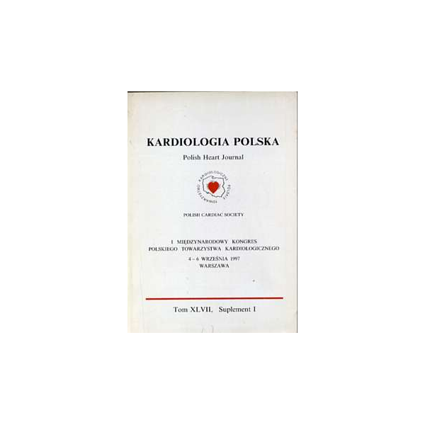 Kardiologia Polska t. 47 Suplement I
