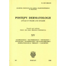 Postępny dermatologii XV
Annals in polish and english
