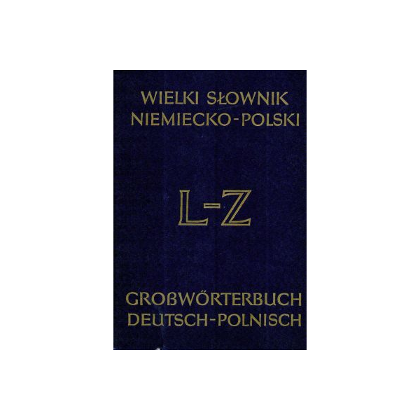 Wielki słownik niemiecko-polski (2 tomy)
Welki słownik polsko-niemiecki (2 tomy)