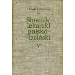 Słownik lekarski polsko-łaciński