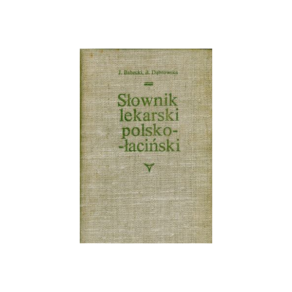 Słownik lekarski polsko-łaciński