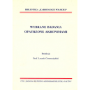 Wybrane badania opatrzone akronimami