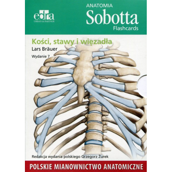 Anatomia Sobotta flashcards KOŚCI, STAWY, WIĘZADŁA (pol)