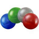 Piłka do rehabilitacji z pompką - ABS 55 cm (czerwona)