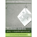 Wybrane aspekty pracy z niepełnosprawnymi t. 1