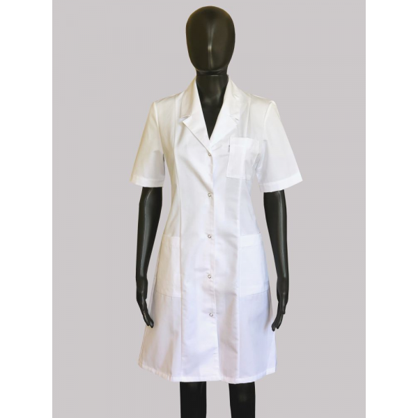 Fartuch damski - 1031D krótki rękaw