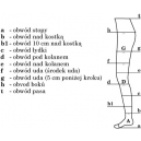 Podkolanówki przeciwżylakowe - Sanitized Silver II st. ucisku, 360 den, długie (palce zamknięte)