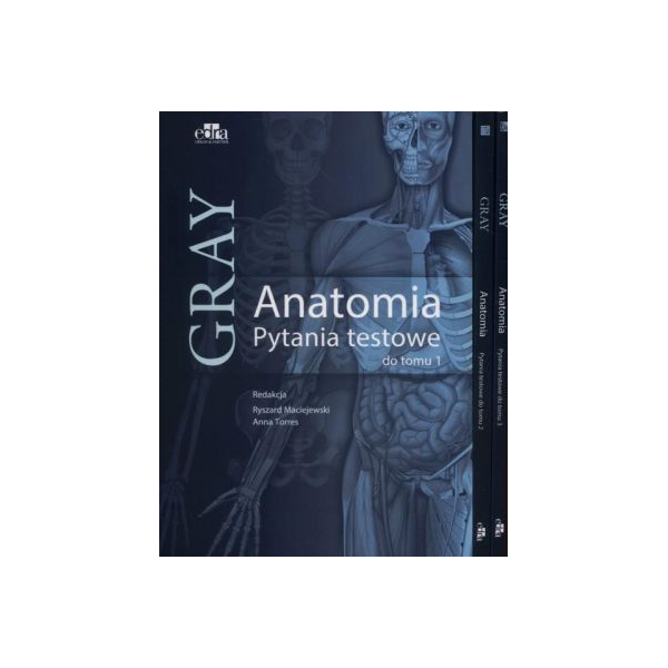 Anatomia Gray Pytania testowe Tom 1-3 