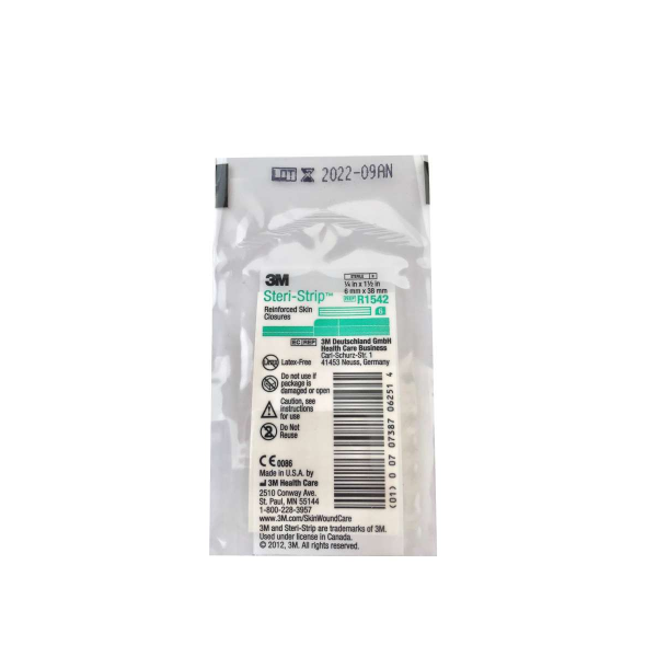 Plaster do zamykania ran - Steri-Strip 0,6 x 3,8cm Plaster do zamykania ran - Steri-Strip 0,6 x 3,8cm