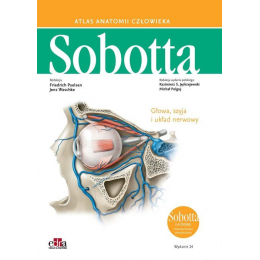 Atlas anatomii człowieka Sobotta łacińskie mianownictwo t.3 
Głowa, szyja i układ nerwowy