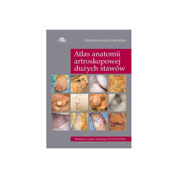 Atlas anatomii artroskopowej dużych stawów