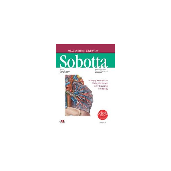 Atlas anatomii człowieka Sobotta t.2 Narządy wewnętrzne wersja ang.
