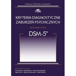 DSM-5 Kryteria diagnostyczne zaburzeń psychicznych 