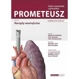 Prometeusz. Atlas anatomii człowieka t. 2 Narządy wewnętrzne (nomenklatura angielska) 