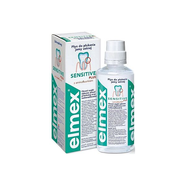 Płyn do płukania jamy ustnej Elmex Sensitive 400 ml