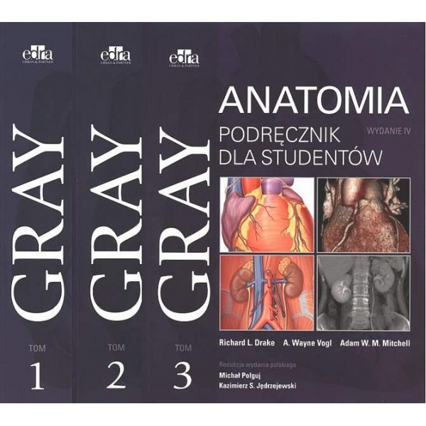 Anatomia Gray t. 1-3
