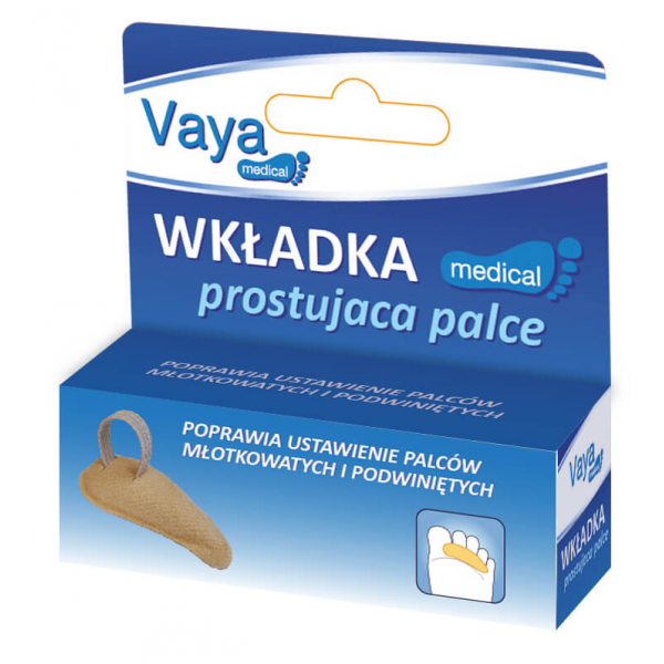 Wkładka prostująca palce...