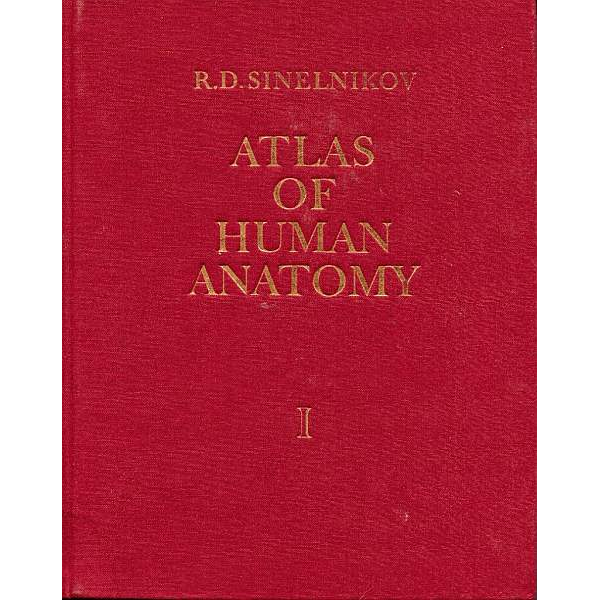 Atlas anatomii człowieka Sinielnikov t.1 w języku Hiszpańskim