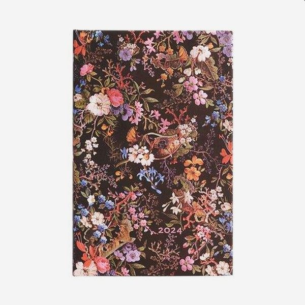 Terminarz medyczny Paperblanks 2024 
Floralia Maxi tygodniowy VER 
