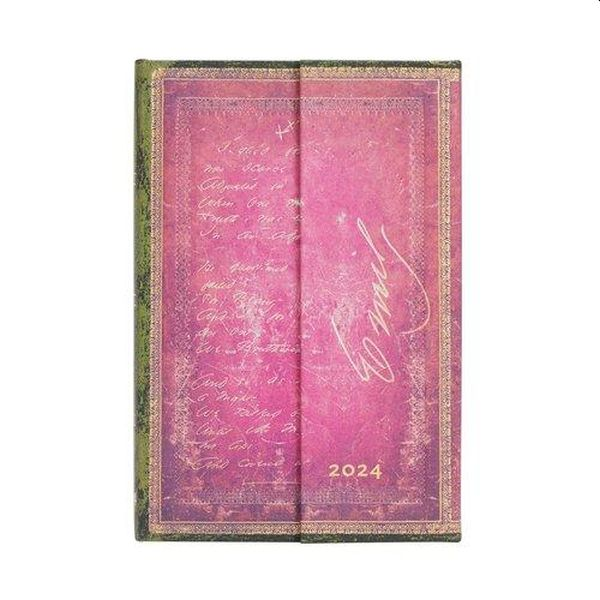 Terminarz medyczny Paperblanks 2024 Emily Dickinson Mini tygodniowy HOR 