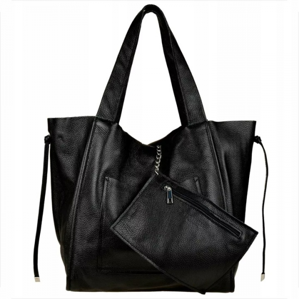 Torba skórzana - shopper...