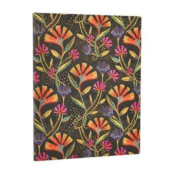Terminarz medyczny Paperblanks 2026 Wild Flowers Ultra tygodniowy VER Flexi
