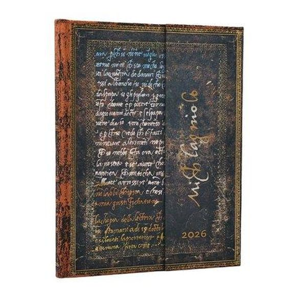 Terminarz medyczny Paperblanks 2026 Michelangelo Ultra tygodniowy VER