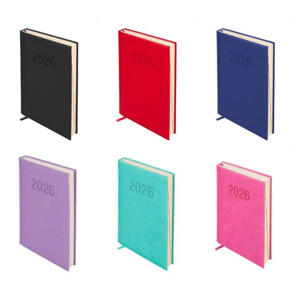 Terminarz medyczny 2026 A5 dzienny Antra Colorflix mix kolorów