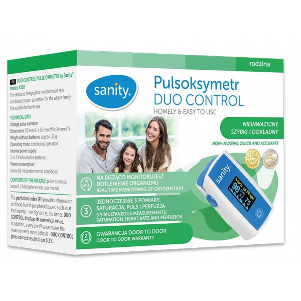 Pulsoksymetr - Duo Control
