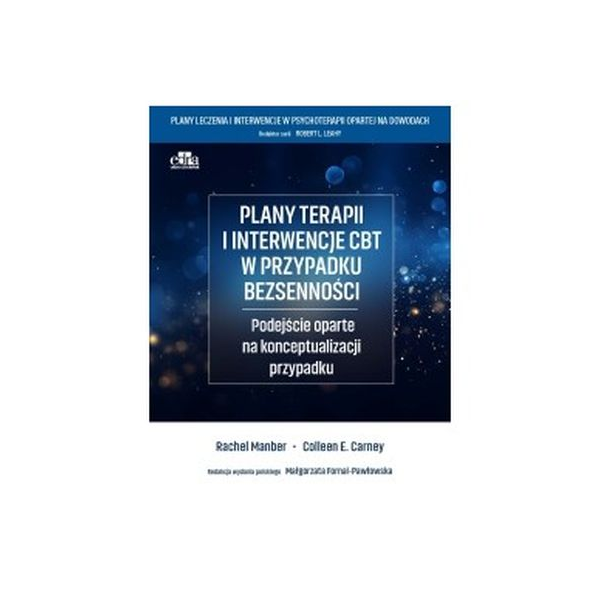 Plany terapii i interwencje CBT w przypadku bezsenności