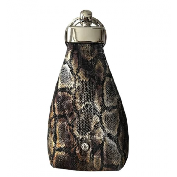 Etui na klucze - brąz