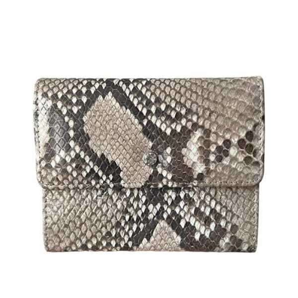 Portfel skórzany - wężowy