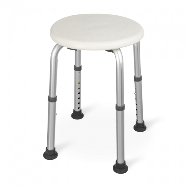 Stołek prysznicowy - okrągły